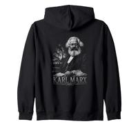 Karl Marx Manifeste Communiste Economie Politique Sweat à Capuche