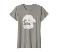 Karl Marx Marxisme Communiste Socialisme Communisme T-Shirt, Femme, Ardoise, 3XL