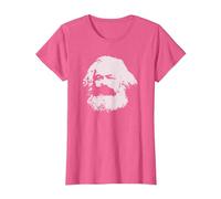 Karl Marx Marxisme Communiste Socialisme Communisme T-Shirt, Femme, Rose Chiné, XXL