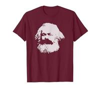 Karl Marx Marxisme Communiste Socialisme Communisme T-Shirt, Homme, Marron, XL