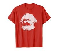 Karl Marx Marxisme Communiste Socialisme Communisme T-Shirt, Homme, Rouge, M