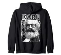 Karl Marx Marxisme Socialisme Communisme Drôle Pop Art Sweat à Capuche