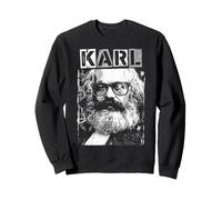 Karl Marx Marxisme Socialisme Communisme Drôle Pop Art Sweatshirt