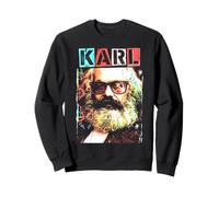 Karl Marx Marxisme Socialisme Communisme Drôle Pop Art Sweatshirt