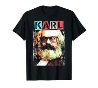 Karl Marx Marxisme Socialisme Communisme Drôle Pop Art T-Shirt