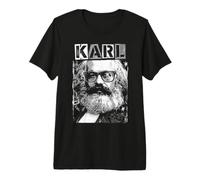 Karl Marx Marxisme Socialisme Communisme Drôle Pop Art T-Shirt Haut de Gamme
