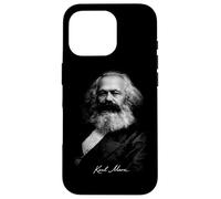 Karl Marx Portrait Socialisme Théorie Politique Icône Coque pour iPhone 16 Pro