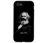 Karl Marx Portrait Socialisme Théorie Politique Icône Coque pour iPhone SE (2020) / 7/8