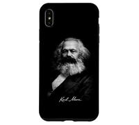 Karl Marx Portrait Socialisme Théorie Politique Icône Coque pour iPhone XS Max