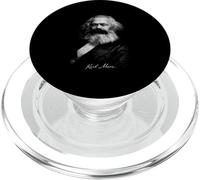 Karl Marx Portrait Socialisme Théorie Politique Icône PopSockets PopGrip pour MagSafe