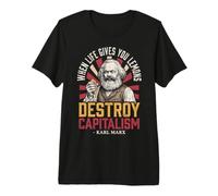 Karl Marx T-Shirt Haut de Gamme