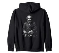 Karl Marx Théorie révolutionnaire de l'économie Politique Sweat à Capuche