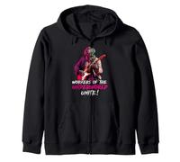 Karl Marx Workers of The Underwold Guitare Communism Sweat à Capuche