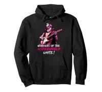 Karl Marx Workers of The Underwold Guitare Communism Sweat à Capuche