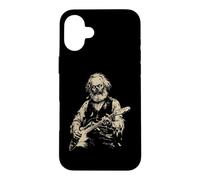 Karl Marx Zombie Jouant de la Guitare Communiste Communisme Musique Coque pour iPhone 16 Plus