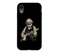 Karl Marx Zombie Jouant de la Guitare Communiste Communisme Musique Coque pour iPhone XR