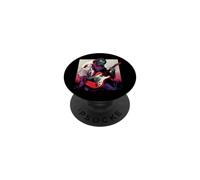 Karl Marx Zombie Jouant de la Guitare Communiste Communisme Musique PopSockets PopGrip Adhésif