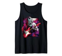 Karl Marx Zombie Undead Jouant de la Guitare Communist Communism Débardeur