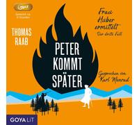 Karl Menrad – Peter kommt später. Frau Huber ermittelt (3) – CD
