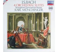 Karl Münchinger & Stuttgarter Kammerorchester - Bach: 4 Orchestral Suites / Orchestersuiten BWV 1066-1069 [Vinyl Schallplatte] [2 LP Box-Set]