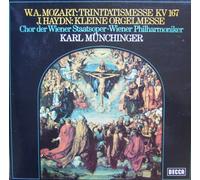 Karl Münchinger und die Wiener Philharmoniker - Mozart: Trinitatismesse KV 167 / Haydn: Kleine Orgelmesse [Vinyl LP] [Schallplatte] [Vinyl] Joseph Haydn; Wolfgang Amadeus Mozart; Karl Münchinger; Wiener Philharmoniker; Karl Münchinger und die Wiener Philharmoniker; Elly Ameling and Peter Planyavsky