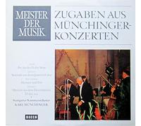 Karl Münchinger und Stuttgarter Kammerorchester - Zugaben aus Münchinger-Konzerten [Vinyl LP] [Schallplatte]