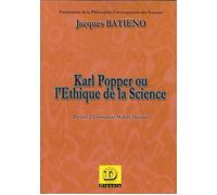 Karl Popper ou l'éthique de la science - Jacques Batieno - Dianoia - broché - Essai