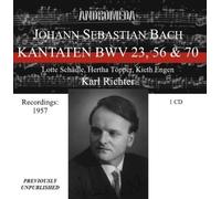 Karl Richter – Johann Sebastian Bach : Cantates BWV 23, 56 et 70 – Import