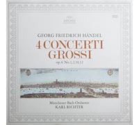 Karl Richter & Münchener Bach-Orchester - Händel: 4 Concerti grossi op. 6 No. 1, 2, 10, 12 [Vinyl LP] [Schallplatte]