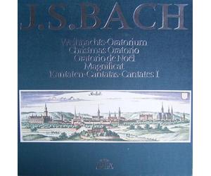 Karl Richter & Münchner Bach-Chor & Orchester / Edith Mathis / Ernst Haefliger / Dietrich Fischer-Dieskau / Peter Schreier / Gundula Janowitz / Christa Ludwig / Fritz Wunderlich u.v.a. - J. S. Bach (Gesamtausgabe, Vol. 3): Kantaten I / Weihnachts-Oratorium / Magnificat [Vinyl Schallplatte] [11 LP Box-Set]