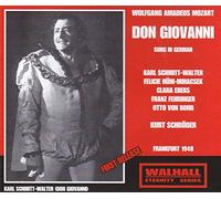 Karl Schmitt-Walter - Don Giovanni (DT Gesungen): Karl-Schmitt [Import]