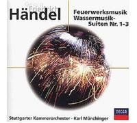 KARL/SGKO MÜNCHINGER - WASSERMUSIK/FEUERWERKSMUSIK/SUITEN 1-3 CD NEUF