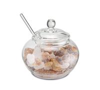 Karl Weis sucrier verre incl. couvercle et cuillère