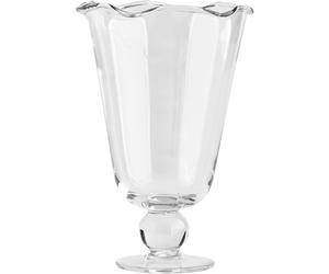 Karla Vase 26 Ondulé Transparent