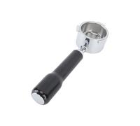 Karlak 51mm Bottomless Portafilter pour les Amateurs de café | Matériau hygiénique, Construction durable, Conception ergonomique, Panier filtrant inclus