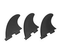 Karlak Aileron de Planche de Surf, Aileron Latéral Central, Surf en Fibre Verre PVC, Ensemble D'ailerons Longboard, Flexible, Stable, Installation Facile pour Lon