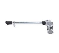Karlak Aluminum Alloy Adjustable Kickstand for Bicycles | Facile à régler, Compatible avec les vélos de 24 à 27 pouces, Conception de pied antidérapante, Parfait pour divers terrains