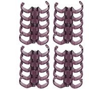 Karlak Anneaux de Reliure 11mm, Contient 60 Feuilles, Conception | Plastique durable, utilisation pratique, parfait pour les rapports et les projets scolaires