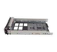 Karlak Boîtier de Disque Dur 3,5 Pouces pour Serveurs Dell | Matériau ABS robuste, Compatible avec les interfaces SAS et , Stabilité améliorée pour les disques, Comprend 4 vis pour