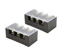 Karlak Bornier de Terre 60A, Fonction de Câblage Facile (3 Bits (603)) | Coque PC résistante, Longue durée de vie, Gestion de courant élevé, 600 V, Convient à diverses industries