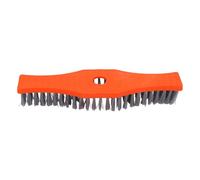 Karlak Brosse à Récurer pour Tondeuse à Gazon, Outil de Nettoyage Robuste pour L'élimination Efficace des Débris de Cour et Jardin avec Poils Durables