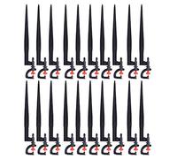 Karlak Buse de Pulvérisation D'arrosage à Rotation à 360 Degrés pour Pelouse de Jardin, Irrigation Complète, Large Plage de Pulvérisation, Arroseur à Rotation à 360 Degrés, Arroseur