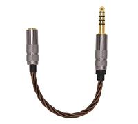 Karlak Câble Adaptateur pour Casque 4,4 Mm vers 2,5 Mm Câble équilibré Cordon Adaptateur D'extension pour Casque, Mâle vers 2,5 Femelle OFC Cuivre plaqué Or a