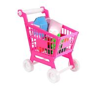 Karlak Chariot de Courses pour Enfants, Ensemble de Caddie, Compétences | Matière plastique sûre, Encourage l\'interaction familiale, Pratique de la coordination œil-main