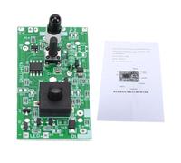 Karlak COMMUTATEUR DE MODULE DE COMMANDE CHAÎNE LUMIÈRE SOLAIRE CARTE CONTRÔLE D'ÉCLAIRAGE SOLAIRE POUR 100 LED/LUMIÈRES BASE FIL CUIVRE 2 PACK