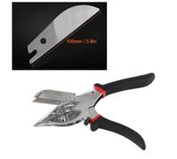 Karlak Conception Ergonomique, Lame Tranchante, Coupe Polyvalente-Outil de Coupe D'angle pour Outil à Main, Bois et Plastique, Poignée Antidérapante, Forme de Bec