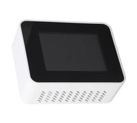 Karlak Détecteur de CO2, Dioxyde de Carbone Portable à Piles HCHO TVOC Temp Humi 5 en 1, Moniteur de qualité de L'air, Type D'article : Détecteur de CO2, Matériau du Produit : ABS,