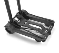 Karlak Diable Pliable, Chariot Pliable avec Cordon élastique, Chariot à Main Portable pour Déplacer, Faire du Shopping, Voyager, Bureau