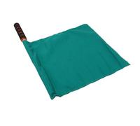 Karlak Drapeau D'arbitre Sportif, Drapeau de Signalisation Portable Haute visibilité avec Poignée Confortable pour Football, Volley-ball, 1 unité (Rouge)