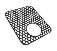 Karlak Durable Sink Protector, Flexible Silicone Material (Black) | Antidérapant, Entretien facile, Isolation thermique, Idéal pour une utilisation en cuisine